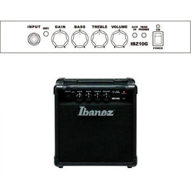 Amplificador Ibanez IBZ10G-N 10 Para Guitarra Eléctrica 10 W 1X6.5